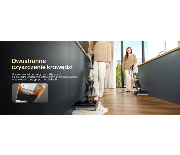 TINECO Odkurzacz myjący Floor One S5 Stretch Gold - 1510670 - zdjęcie 9